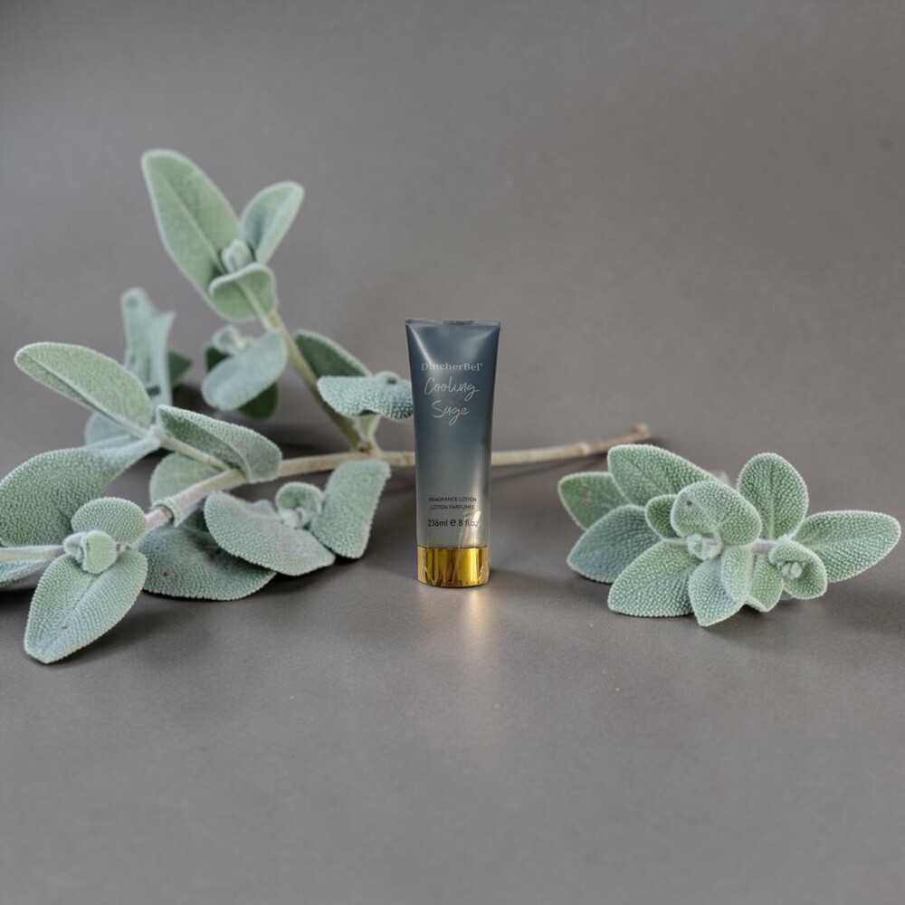 DincherBel Cooling Sage Fragrance Lotion 236 ml Moisturizing Body Care